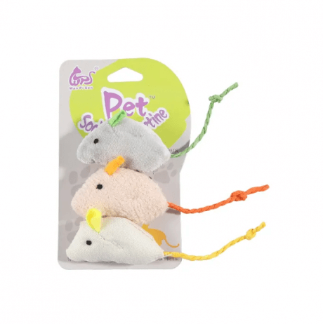 Plush Mice Cat Toy